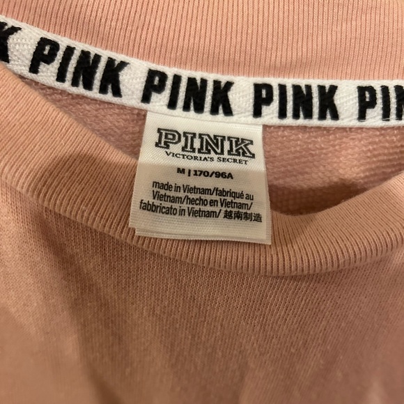 PINK Pink/Salmon Sweater: Size Medium - Picture 2 of 3